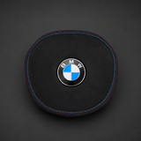 BMW Alcantara Airbag Cover with M Stitching