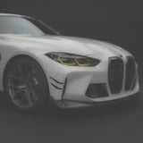 BMW G8X M3 M4 Dry Carbon Fiber Front Bumper Canard Splitters G80 / G82
