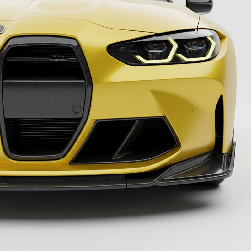 BMW G8X M3 M4 Dry Carbon Fiber Front Grille G80 / G82 - CARBONE