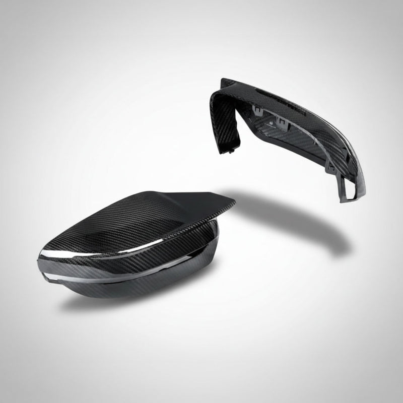 BMW G8X M2 M3 M4 Dry Carbon Fiber OEM Style Mirror Covers G80, G81, G82, G83, G87 - CARBONE