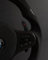 Magnetic Matte Carbon Fiber Paddle Shifters V1 Upgrade Kit For BMW F Chassis for M2 M3 M4 M5 M6 F30 F32 F80 F82 F90 F10 F12 F87
