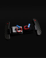 Magnetic Matte Carbon Fiber Paddle Shifters V3 Upgrade Kit For Toyota Supra A90 / A91