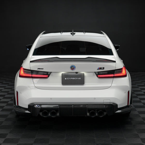 BMW G8X M3 M4 Dry Carbon Fiber Rear Trunk Ducktail Spoiler G80 / G82