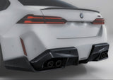 BMW G90 / G99 M5 Dry Carbon Fiber Rear Bumper Diffuser Package Performance Style