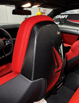 BMW G8X M2 M3 M4  Dry Carbon Fiber Seat Back Covers G80 / G82 / G87