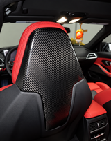 BMW G8X M2 M3 M4  Dry Carbon Fiber Seat Back Covers G80 / G82 / G87