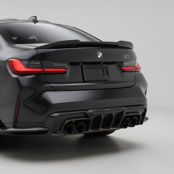 BMW G8X M3 M4 Dry Carbon Fiber Rear Bumper Signature Diffuser Package