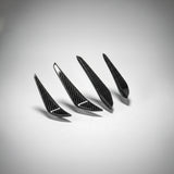 BMW G8X M3 M4 Dry Carbon Fiber Front Bumper Canard Splitters G80 / G82