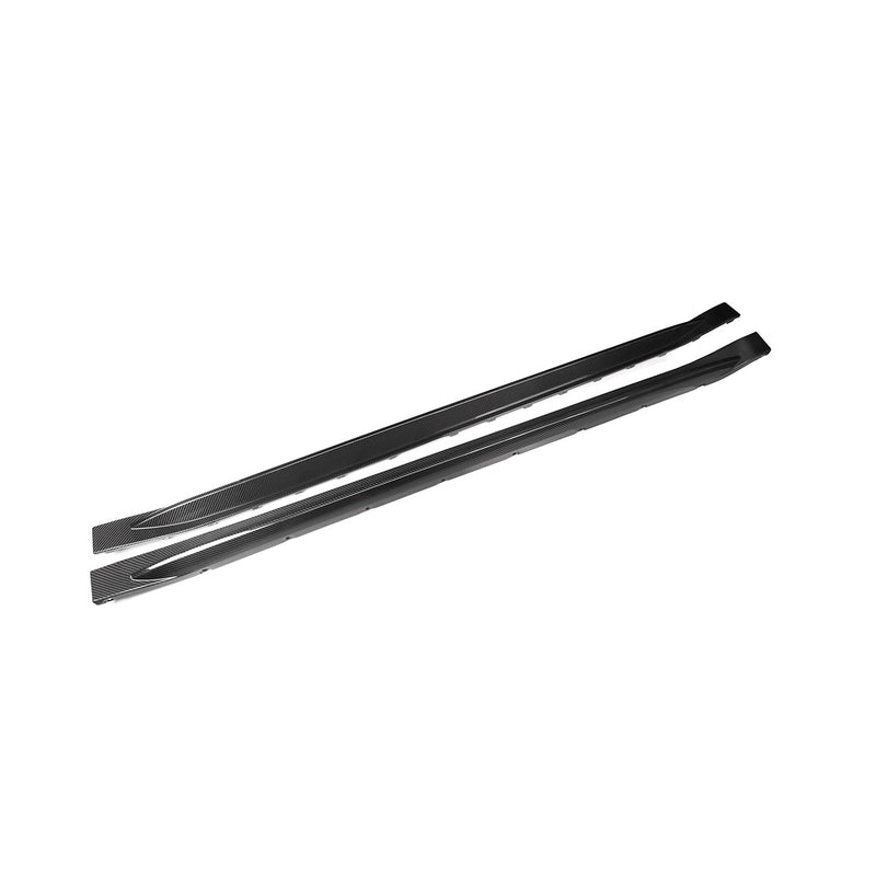 BMW G8X M3 M4 Dry Carbon Fiber Side Skirt OEM Style Replacement Set G80 / G82 / G83