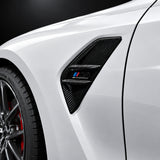 BMW G8X M3 M4 Dry Carbon Fiber Side Vent Covers G80 / G82