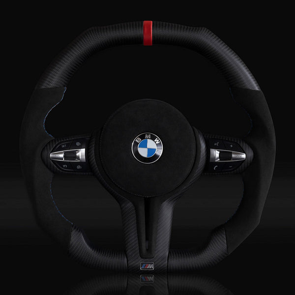 Funda Para Volante De Coche Cosda A Mano En Color Negro Para BMW X3 M