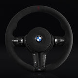 CARBONEBMW Alcantara Steering Wheel for F Chassis - CARBONE Design for F30 F32 F80 F82 M3 M4 M2 335i 340i 328i 440i 435iCarbon Fiber Steering Wheel