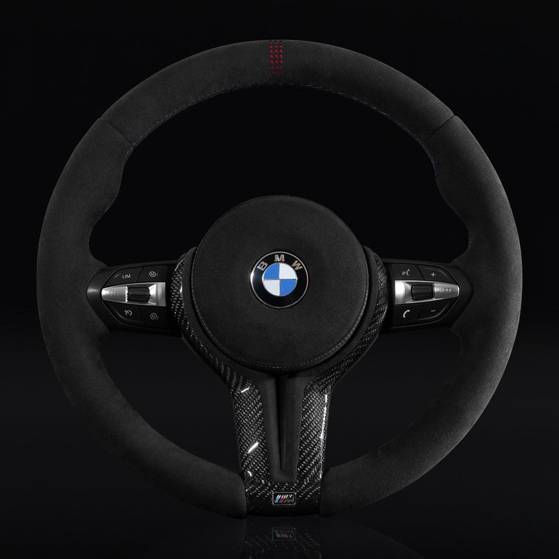 CARBONEBMW Alcantara Steering Wheel for F Chassis - CARBONE Design for F30 F32 F80 F82 M3 M4 M2 335i 340i 328i 440i 435iCarbon Fiber Steering Wheel