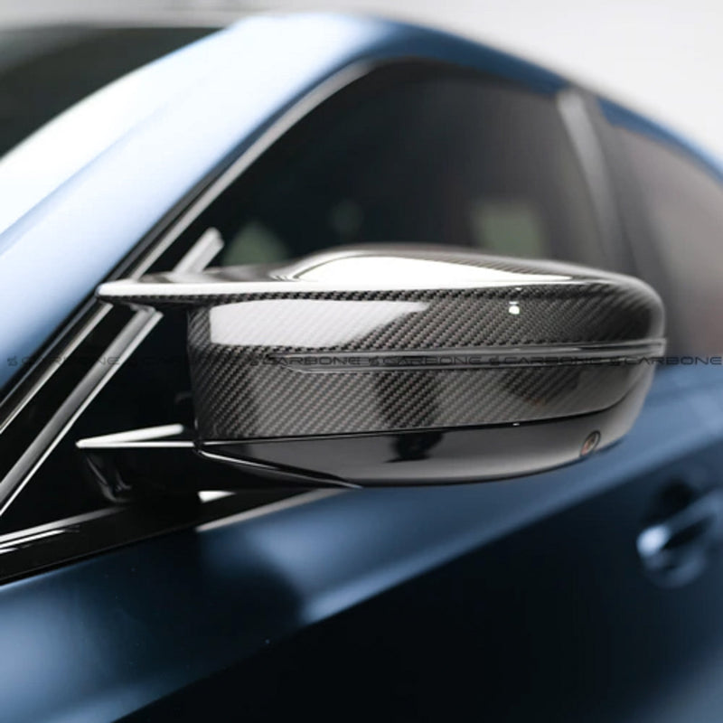 CARBONEBMW G8X M2 M3 M4 Dry Carbon Fiber OEM Style Mirror Covers G80, G81, G82, G83, G87G80 M3 G82 M4 Carbon Fiber Front Grille