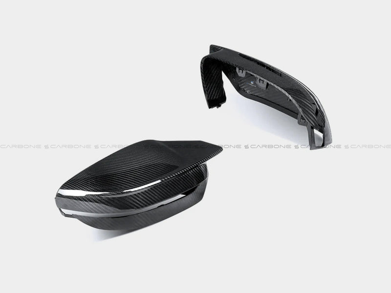 CARBONEBMW G8X M2 M3 M4 Dry Carbon Fiber OEM Style Mirror Covers G80, G81, G82, G83, G87G80 M3 G82 M4 Carbon Fiber Front Grille