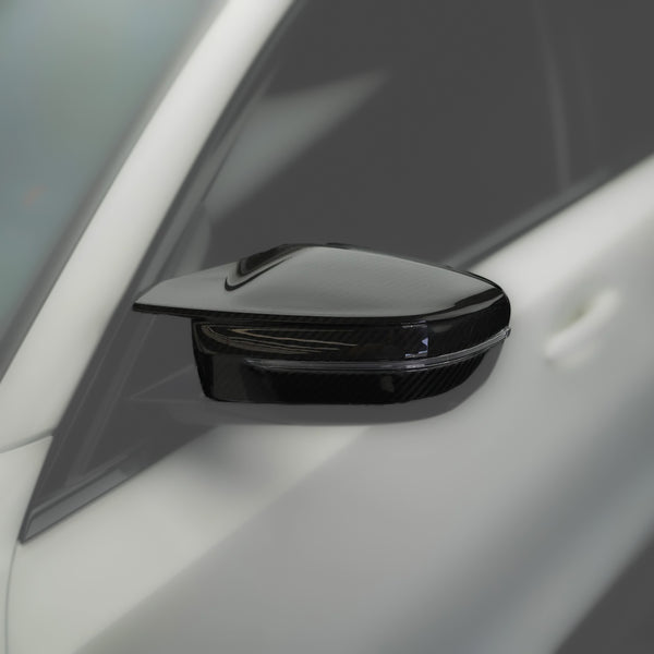 BMW G8X M2 M3 M4 Dry Carbon Fiber OEM Style Mirror Covers G80, G81, G82, G83, G87 - CARBONE