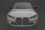 CARBONEBMW G8X M2 M3 M4 Dry Carbon Fiber OEM Style Mirror Covers G80, G81, G82, G83, G87G80 M3 G82 M4 Carbon Fiber Front Grille