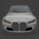 CARBONEBMW G8X M3 M4 Dry Carbon Fiber Air Inlet Ducts for Front Bumper G80 / G82G80 M3 G82 M4 Carbon Fiber Front Grille