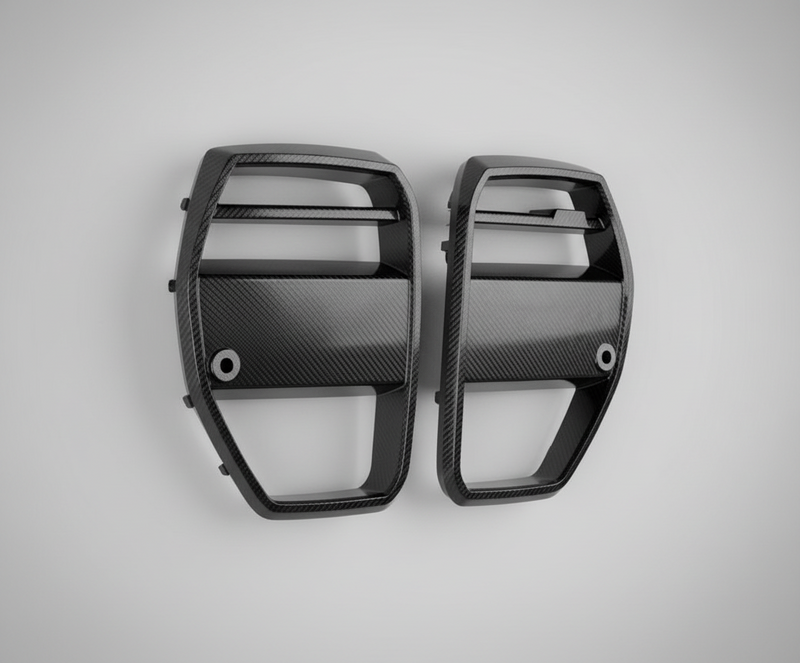 BMW G8X M3 M4 Dry Carbon Fiber Front Grille G80 / G82
