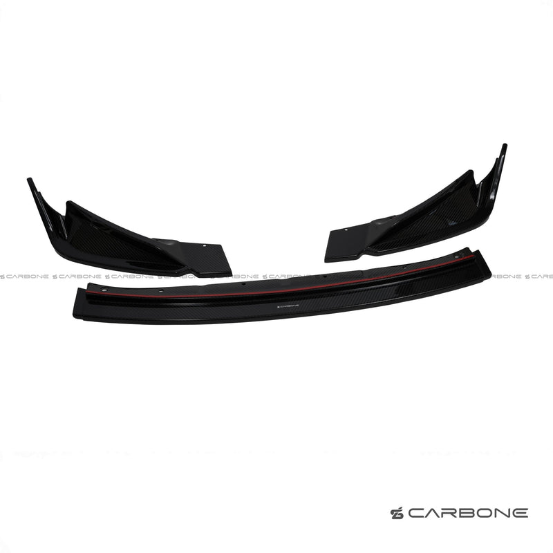 CARBONEBMW G8X M3 M4 Dry Carbon Fiber Front Splitter Lip Spoiler G80 / G82BMW G80 M3 G82 M4 Carbon Fiber Front Lip Spoiler