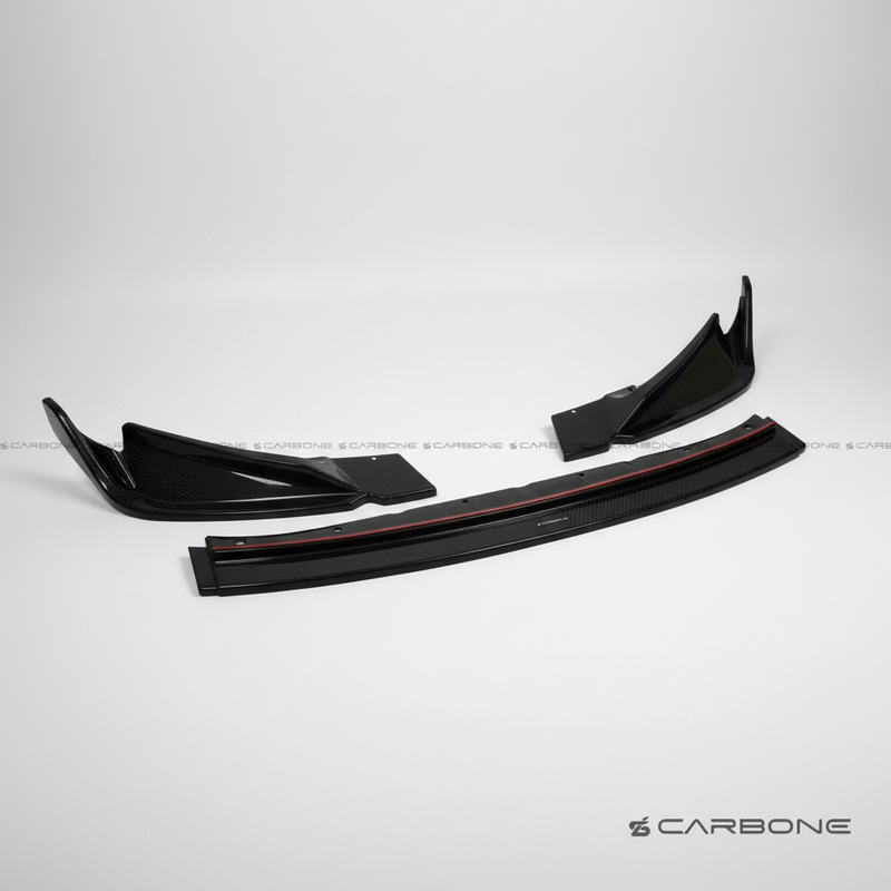 BMW G8X M3 M4 Dry Carbon Fiber Front Splitter Lip Spoiler G80 / G82