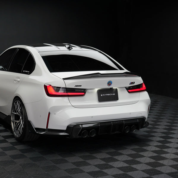 CARBONEBMW G8X M3 M4 Dry Carbon Fiber Rear Bumper Diffuser Package G80 / G82 / G83G80 M3 G82 M4 Carbon Fiber Diffuser