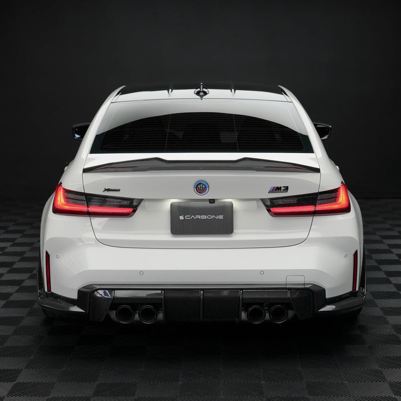 CARBONEBMW G8X M3 M4 Dry Carbon Fiber Rear Bumper Diffuser Package G80 / G82 / G83G80 M3 G82 M4 Carbon Fiber Diffuser