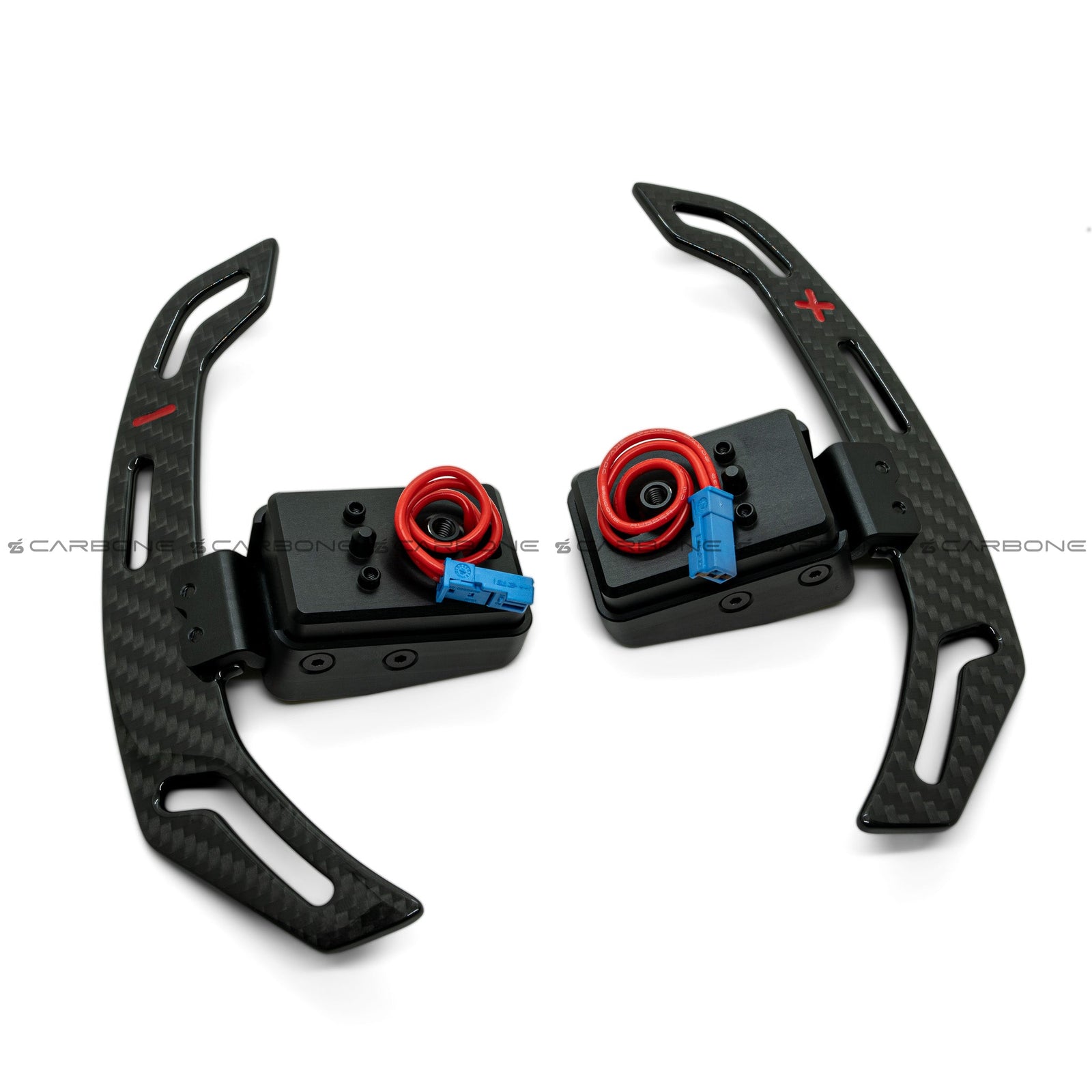 エスカーダ Magnetic Gloss Carbon Fiber Paddle Shifters V2 Upgrade Kit For