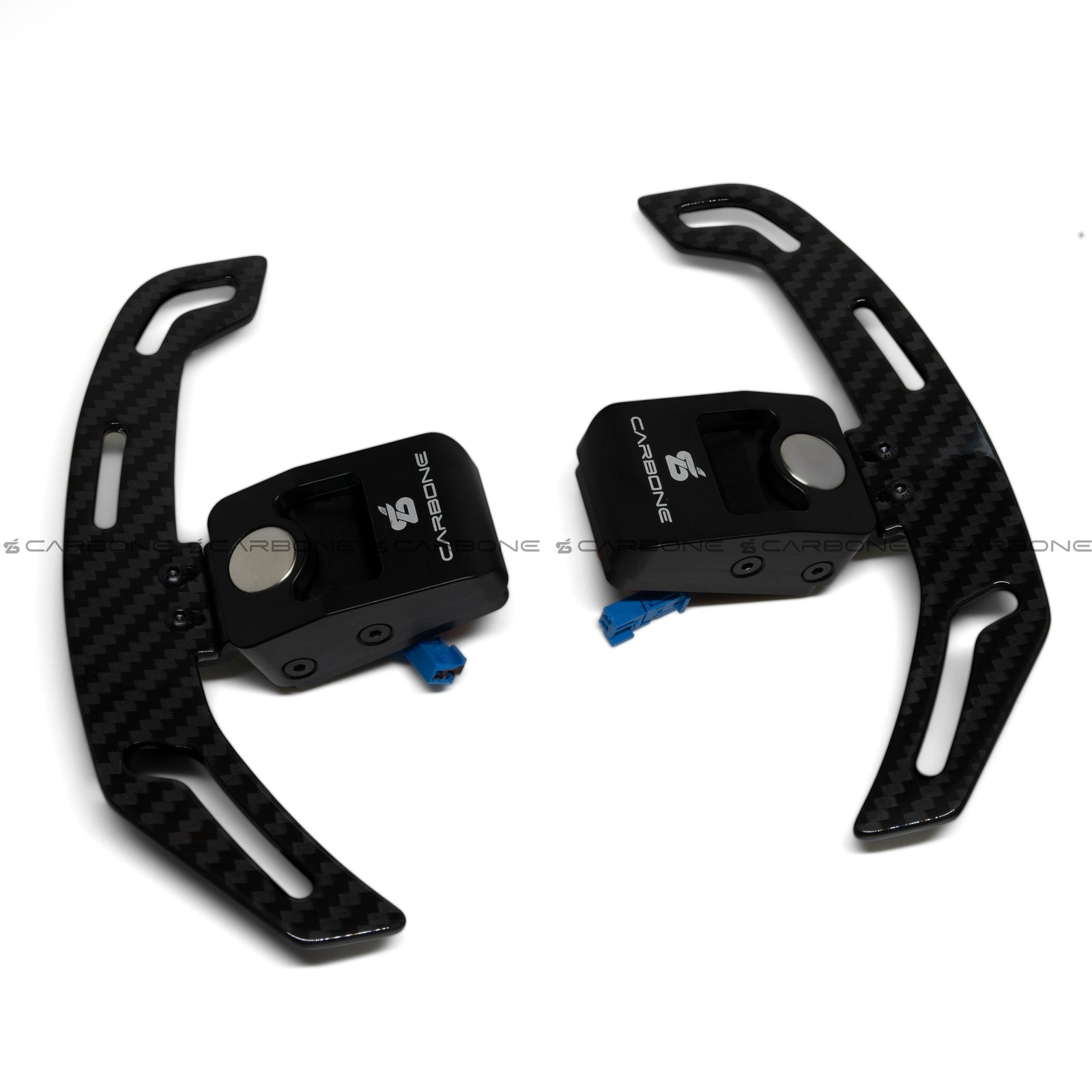 Magnetic Gloss Carbon Fiber Paddle Shifters V2 Upgrade Kit For