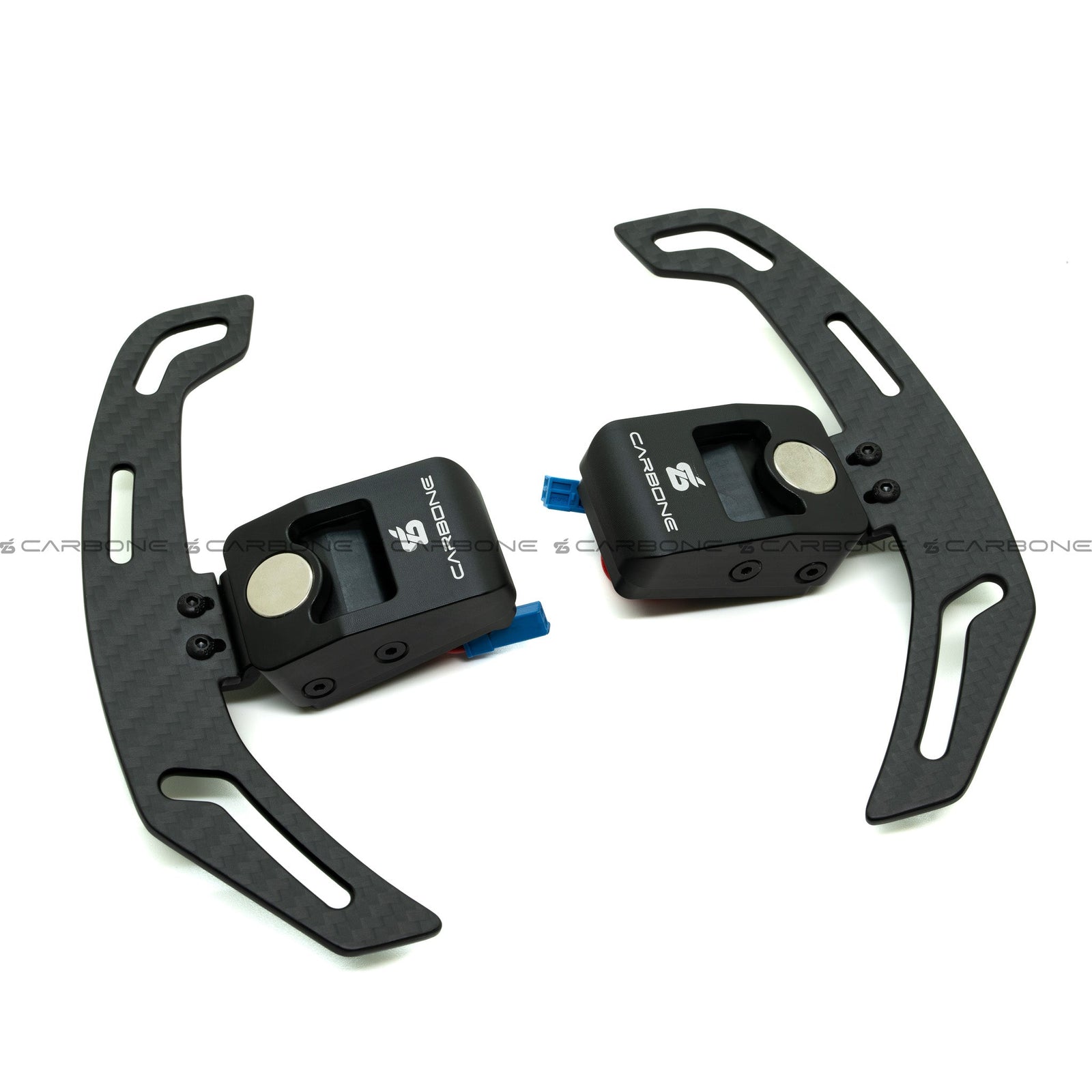 Magnetic Matte Carbon Fiber Paddle Shifters V2 Upgrade Kit For BMW  